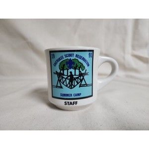 1991 Cherokee Scout Reservation Summer Camp Staff Mug